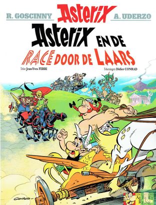 Asterix en de race door de Laars